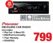 Pioneer Deckless Car Radio