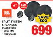 JBL Split System Speakers