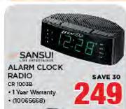 Sansui Alarm Clock Radio