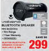 Volkano Bluetooth Speaker MINI Bazooka