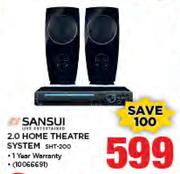 Sansui 2.0 Home Theatre System SHT-200