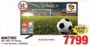 Sinotec 55" LED Smart TV 55NU86