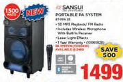 Sansui Portable PA System
