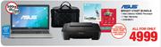 Asus Bright Start Bundle Including Canon Printer, Photo Paper, Corel Office & Backpack