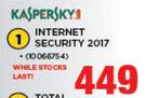 Kaspersky Internet Security 2017