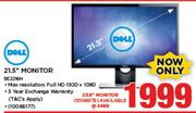 Dell 21.5 Monitor SE2216H