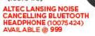 Altec Lansing Noise Cancelling Bluetooth Headphone