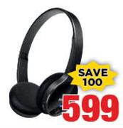 Philips Bluetooth Headphones SHB4000 Black