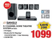 Sansui 5.1 Channel Home Theatre System SHT800