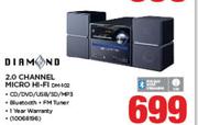 Diamond 2.0 Channel Micro HiFi DM-102