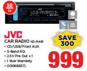 JVC Car Radio KD-R481
