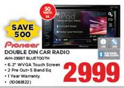 Pioneer Double Din Car Radio AVH-295BT Bluetooth