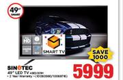 Sinotec 49" Full HD Smart LED TV 49E3001M