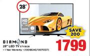 Diamond 28" HD Ready LED TV STY0628