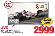 JVC 32" H Ready Curved LED TV FHD 32N276