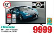 Hisense 55" UHD Smart LED TV 55K3300