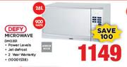 Defy 28Ltr 900 Watts Microwave DMO351