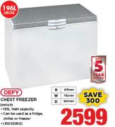 Defy 196Ltr Chest Freezer DMF470