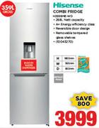 Hisense 359Ltr Combi Fridge H359BME-WD