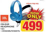 JBL Harman On-Ear Headphone T450
