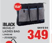 Black 15.6" Move It Ladies Bag