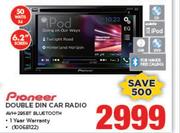 Pioneer Double Din Car Radio
