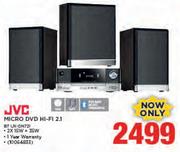 JVC Micro DVD HiFi 2.1 BT UX-DN721