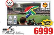 Sinotec 55" FHD Smart LED TV 55E-200AM