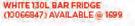 Sansui White 130Ltr Bar Fridge