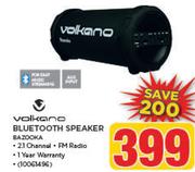 Volkano Bluetooth Speaker Bazooka