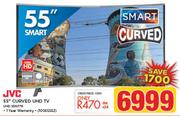 JVC 55" Curved UHD Smart TV UHD55N776