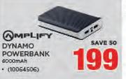 Amplify 6000mAh Dynamo Powerbank 