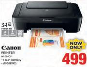 Canon Printer MG2540S