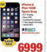 Apple iPhone 6 Plus 16GB Space Grey