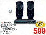 Sansui 2.0 Home Theatre System-SHT-200