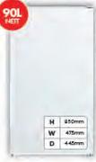 Defy 92Ltr Metallic Bar Fridge