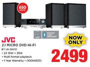 JVC 2.1 Micro DVD HiFi BT UX-DN721