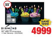 Diamond 55" Full HD LED TVDFG55VMN W