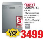 Defy Dishwasher DDW176