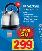 Sansui 1.8Ltr Dome Kettle SSK01