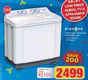 Diamond 16KG Twin Tub Washing Machine XPB150