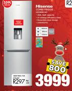 Hisense 359ltr Gross Combi Fridge H359BME-WD