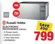 Russell Hobbs 20ltr 700W Electronic Microwave RHEM21L