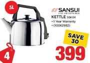 Sansui 5ltr Kettle SSK04