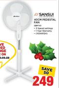 Sansui 40cm Pedestal Fan SBPF40