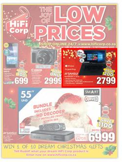 HiFi Corp : Low Prices (28 Nov - 3 Dec 2017), page 1