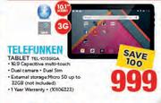 Telefunken 10.1" Tablet TEL-1013GIQA