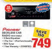 Pioneer Deckless Car Radio MVH-X195UI