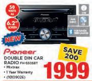 Pioneer Double Din car Radio FH-5505BT