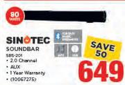 Sinotec Soundbar SBS-201